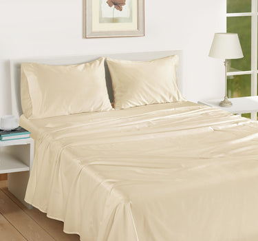 1000TC Pure Egyptian Cotton Sheet Set - Ivory