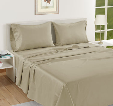 1000TC Pure Egyptian Cotton Sheet Set - Linen