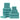 18 Piece 100% Cotton Towel Set 550GSM - Teal