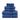 6 Piece Cotton Towel Set 550GSM - Blue Allure