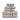 6 Piece Cotton Towel Set 550GSM - Platinum