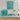 6 Piece Cotton Towel Set 550GSM - Teal