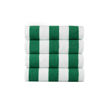 Cabana Beach Towels - Green