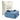 100% Cotton Herringbone Blanket - Light Blue