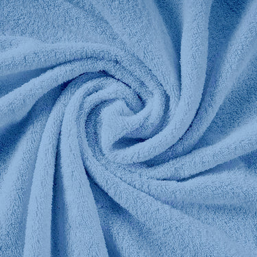 12 Piece 100% Cotton Towel Set 550GSM - Cerulean Blue