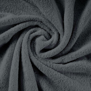 12 Piece 100% Cotton Towel Set 550GSM - Grey