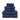 6 Piece Cotton Towel Set 550GSM - Navy