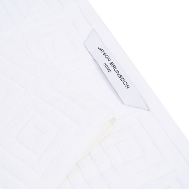 Roman 6 Piece Cotton Towel Set 650GSM - White