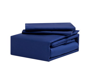 Boulevard 500TC Egyptian Cotton Sateen Sheet Set - Navy