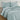 100% Organic Washed Cotton Quilt Cover Set - Cool Blue