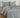 100% Organic Washed Cotton Quilt Cover Set - Silver