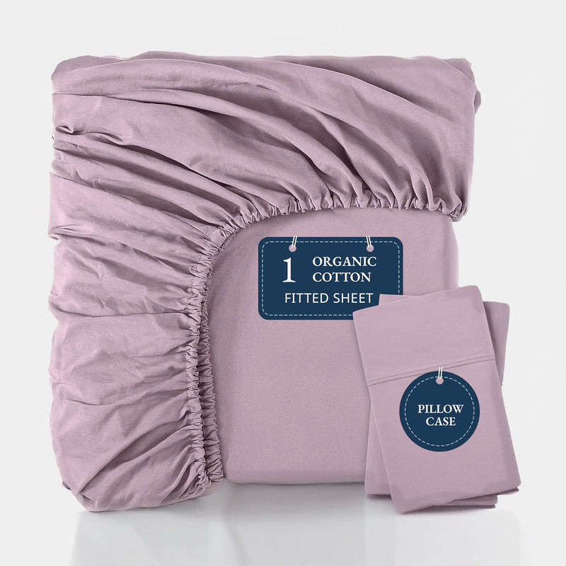 100% Organic Cotton Fitted Sheets