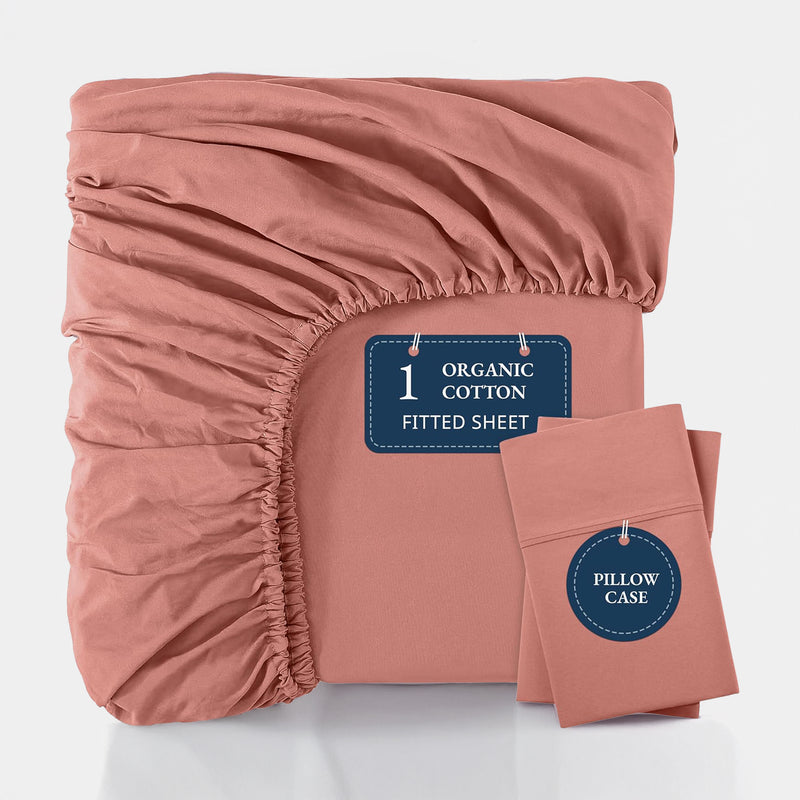 100% Organic Cotton Fitted Sheets
