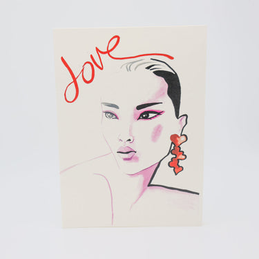 LOVE 1 Greeting Card - Jayson Brunsdon Home