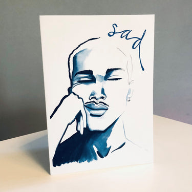 SAD 2 Greeting Card - Jayson Brunsdon Home
